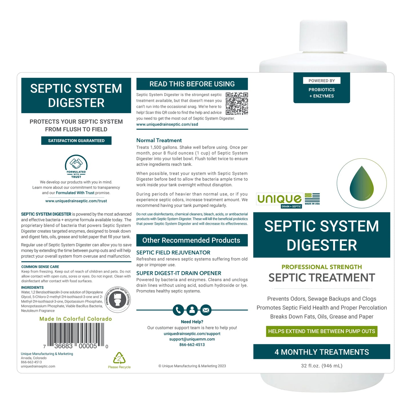 Septic System Digester | Liquid