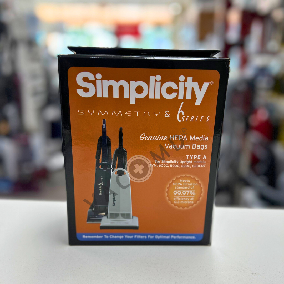 Simplicity HEPA Type A Vacuum Bags 6 Series SAH-6