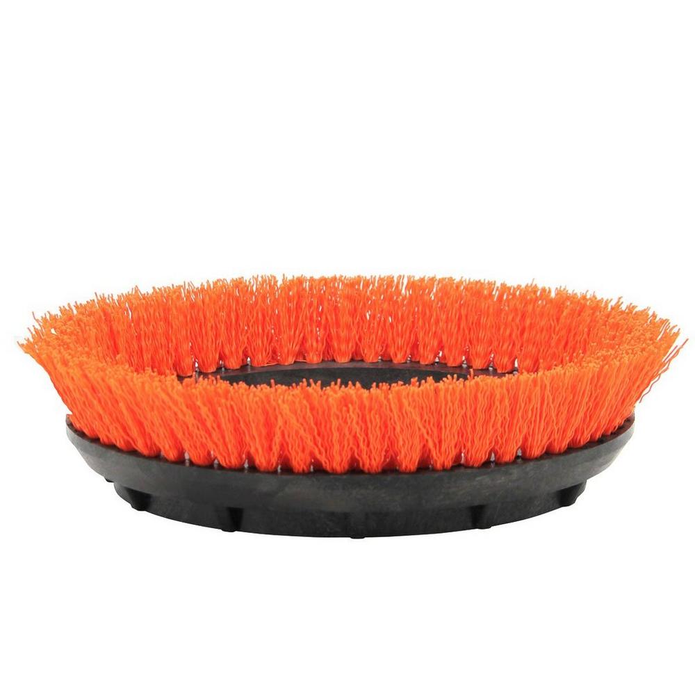 Orbiter Orange Scrub Brush