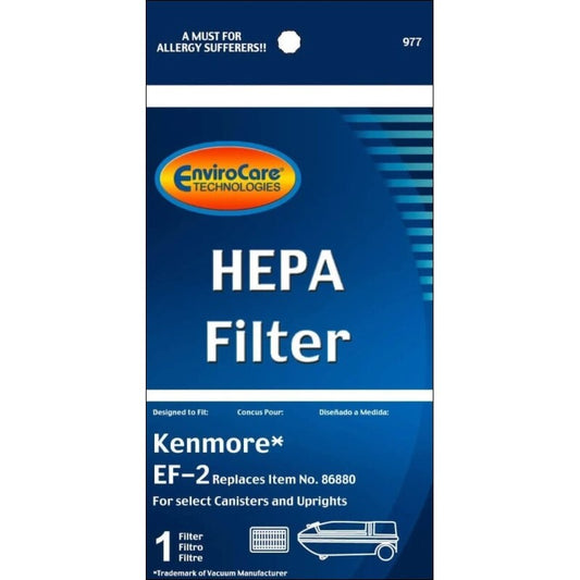 Kenmore EF-2 HEPA filter